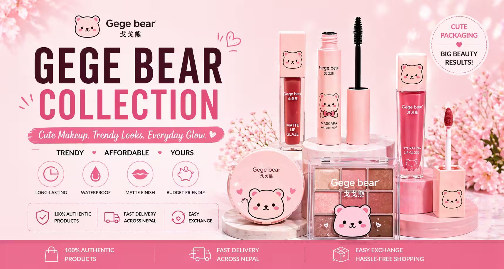 Gege Bear Nepal | Buy Gege Bear Makeup Online in Nepal – MakeupSpice