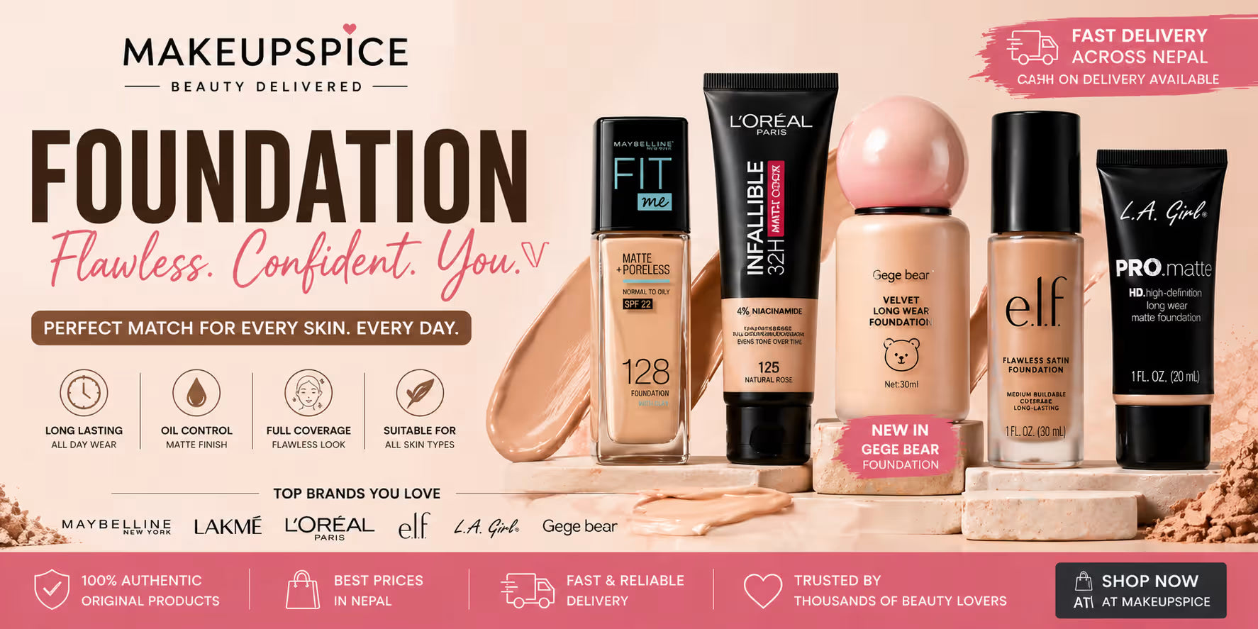 Buy Foundation in Nepal