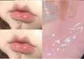 New Fashion Gege Bear Bow Lip Gloss Plump Lips Water-Proof Shining Jelly Oil with Mineral Ingredients Makeupspice Nepal