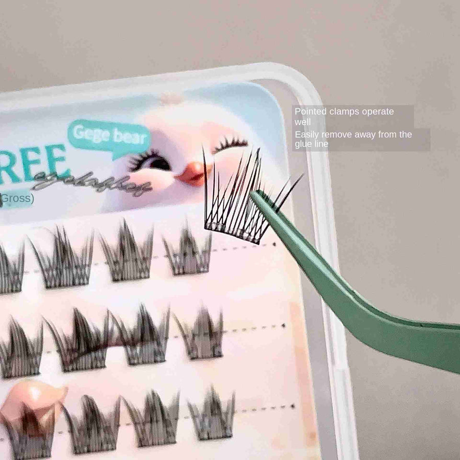 Glue-Free Self Adhesive False Eyelashes — Bird, Mouse & Fox | Natural & Reusable