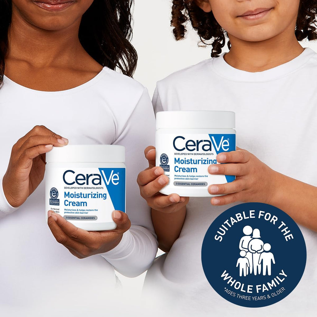 CeraVe Moisturizing Cream, Face Body Moisturizer, Normal to Dry Skin Makeupspice Nepal