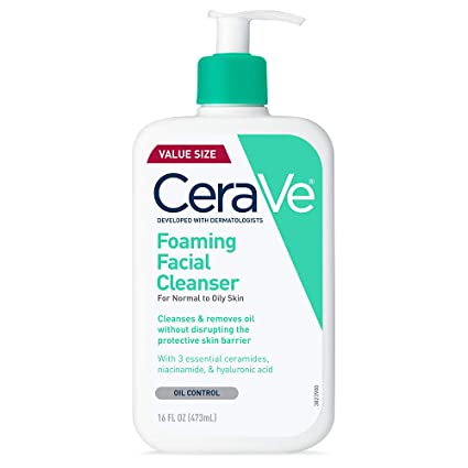 CeraVe Foaming Facial Cleanser for Normal to Oily Skin Makeupspice Nepal