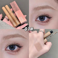 Eyebrow with packaging and application on eyes