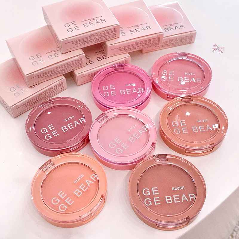 GE BEAR blush products on a white background