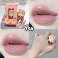 Gege Bear Long-Lasting Clear Lip Oil – Moisturizing, Waterproof, Natural Shine for Soft, Smooth Lips