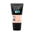 Maybelline Fit Me foundation tube on a white background