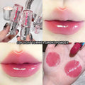 Lipstick with '03# Light Summer Smoke Powder' shade, applied on lips and swatched on skin.