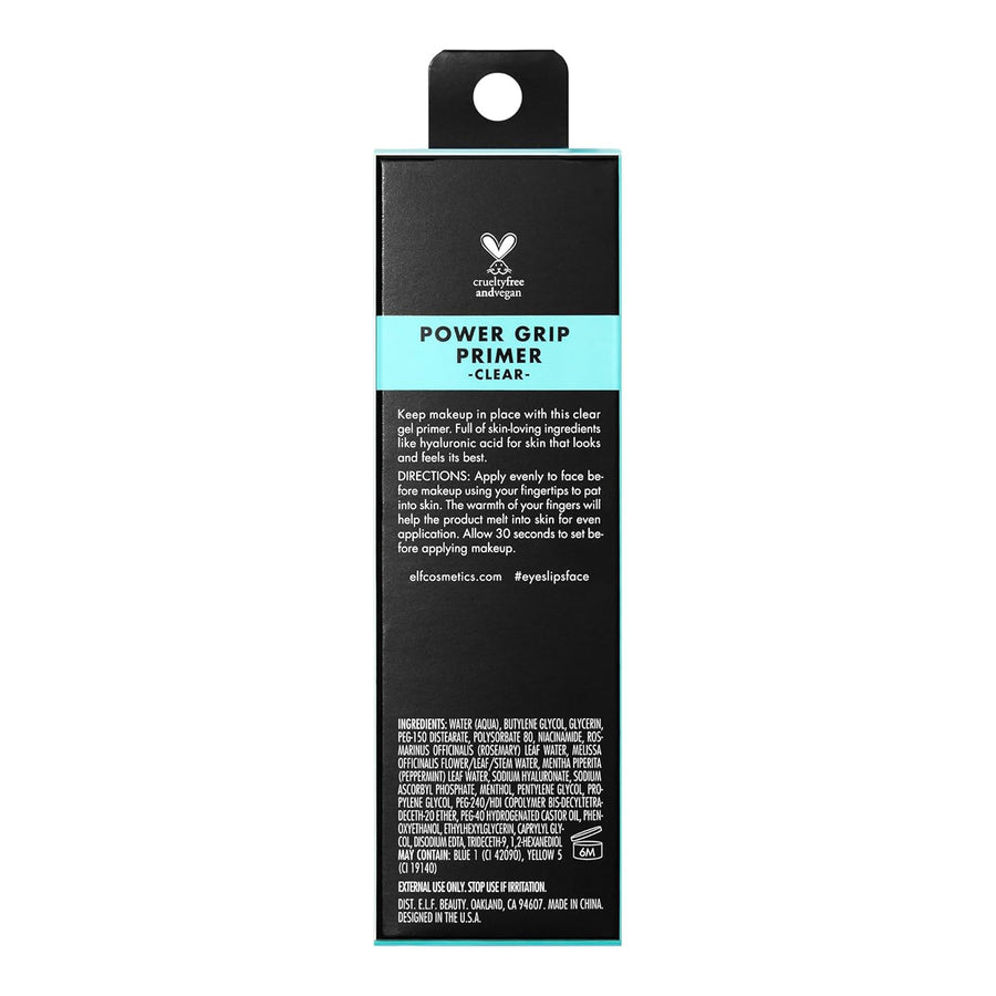 Package of a power grip primer with text on a white background