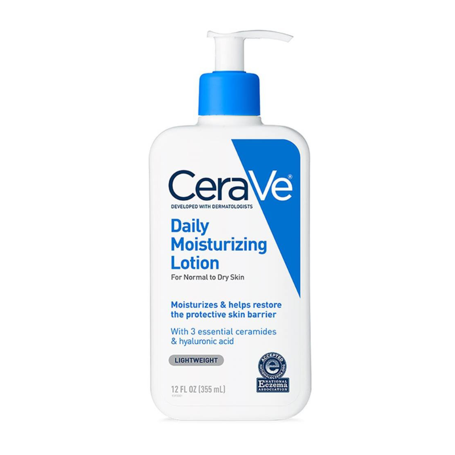 CeraVe Daily Moisturizing Lotion bottle on a white background