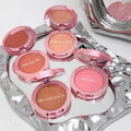 Gege Bear Three-Dimensional 3D Relief Fog Color Powder Blusher Naturally Tender And Delicate Makeup Holding Puff Color Female Rouge Powder Blusher Cream Makeupspice Nepal