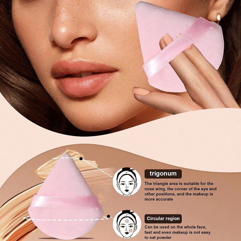 Gege Bear 20 Pieces Beauty Blender Kit with Headband, Wristbands, Makeup Remover Pad, Soft and Washable, Available in 4 Colors