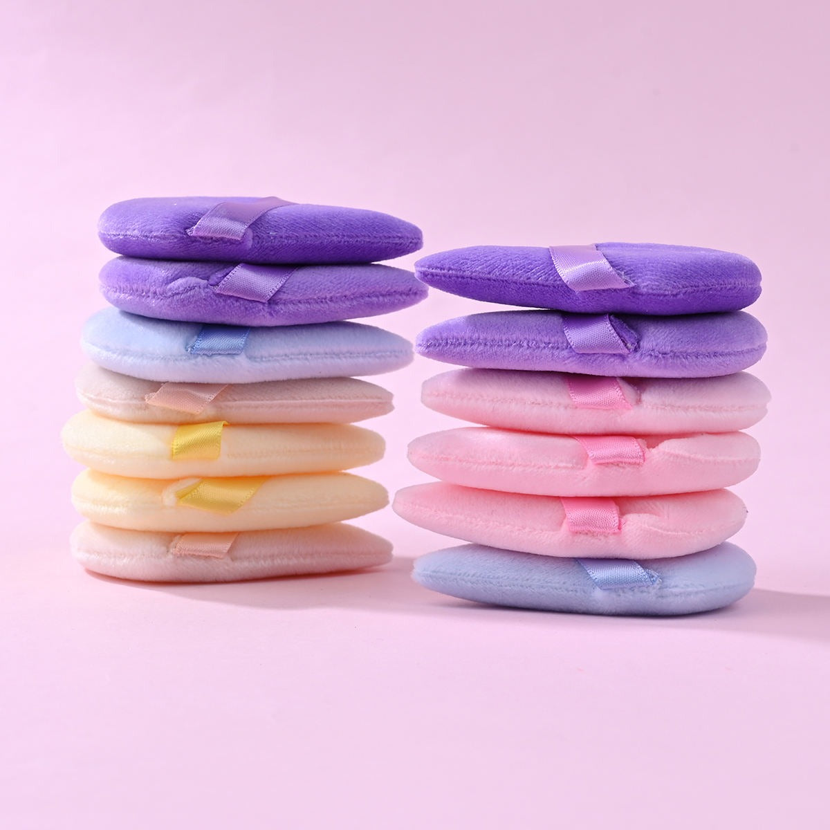 Gege Bear 20 Pieces Beauty Blender Kit with Headband, Wristbands, Makeup Remover Pad, Soft and Washable, Available in 4 Colors