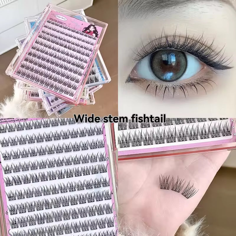 Gege Bear Gum Free Fake Eyelashes | Natural to Dramatic Finish | Comfortable & Non-Irritating | Reusable & Beginner-Friendly  Quick No-Glue Application | Perfect for Eye Makeup Lovers | Suitable for Girls, Teens & Women