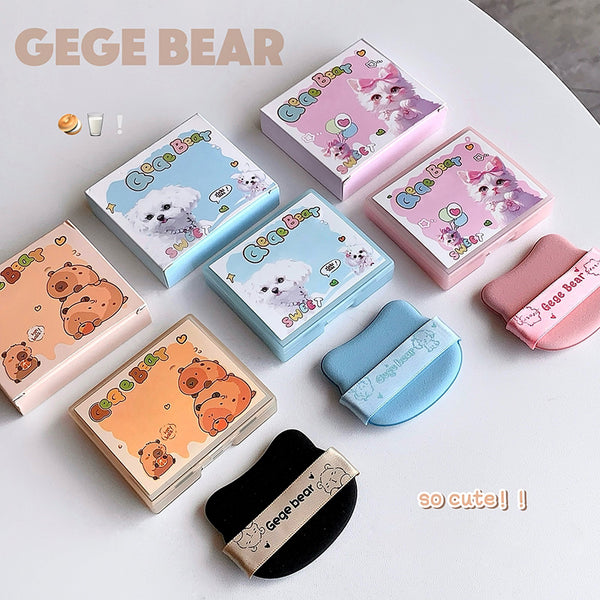 Gege Bear Oil Absorbing Blotting Papers | 3 Variants (Blue, Pink, Orange)