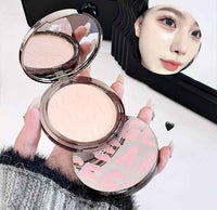 Gege Bear Oil-Control Compact Powder + Matte Setting Spray | FDA Approved | 12H Waterproof Blurring Finish | With Puff & Mirror Makeupspice Nepal