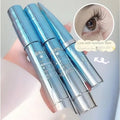 a close-up of an eye wearing gege bear dream party mascara 