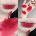 Gege Bear Air Cushion Lip Gel frosted matte lipstick in Pistachio shade with lightweight creamy texture in Nepal