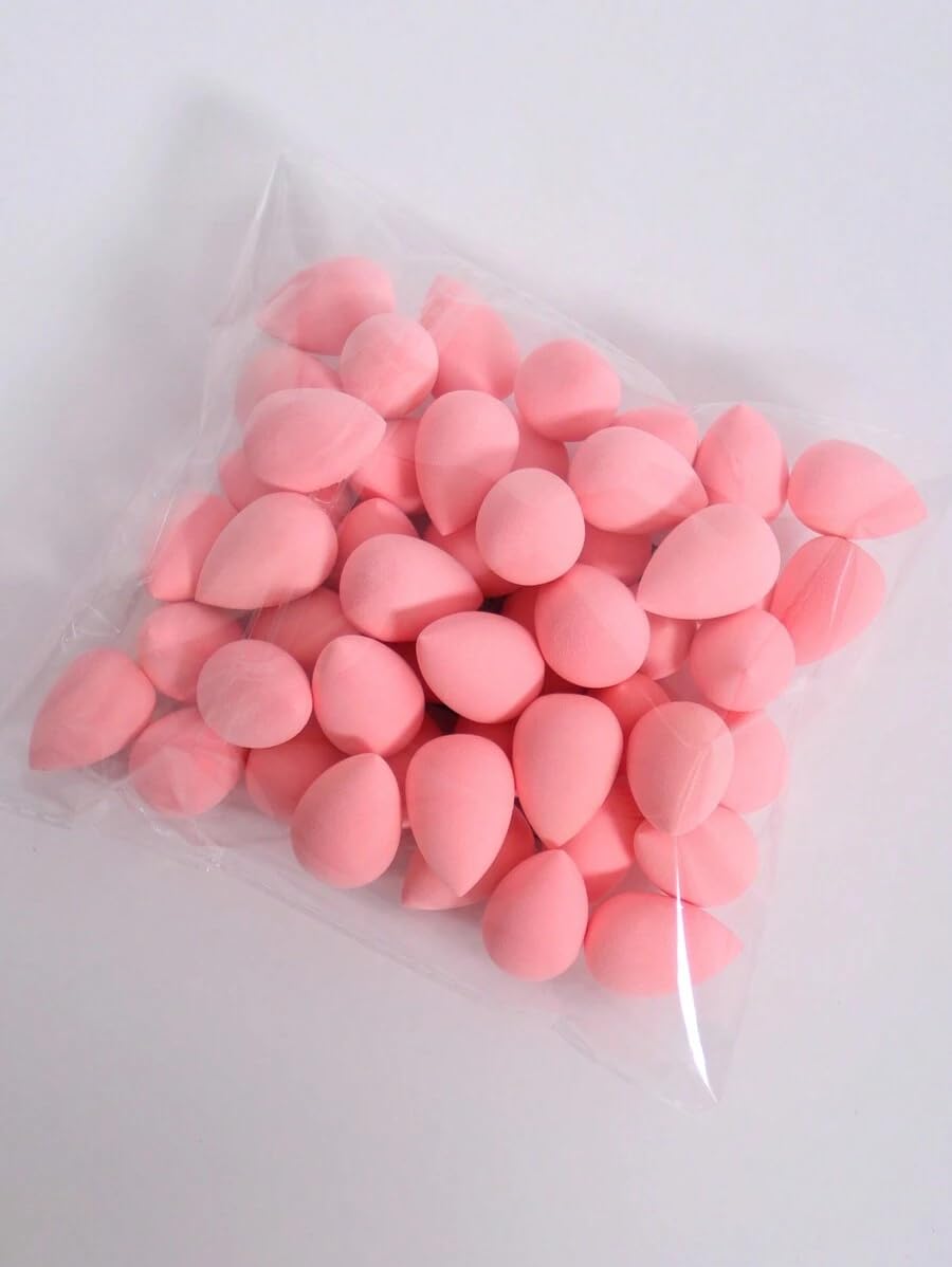 packet of 100 pieces beauty blender on a white background 