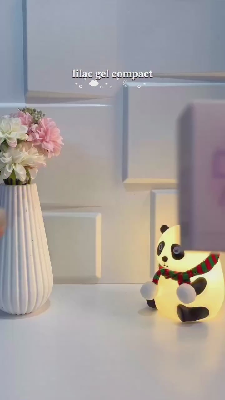 Gege Bear Gel Compact | Matte Finish | Dual-Function Primer and Setting Powder | Absorbs Excess Oil & Enhances Makeup Longevity & Shine Reduction | Pore Blurring Effect | Lightweight Gel Texture for Smooth Application