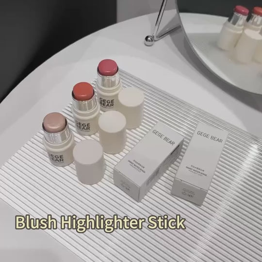 Video showing different shades of GEGE BEAR Blushes