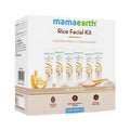 Mamaearth Rice Facial Kit packaging on a white background